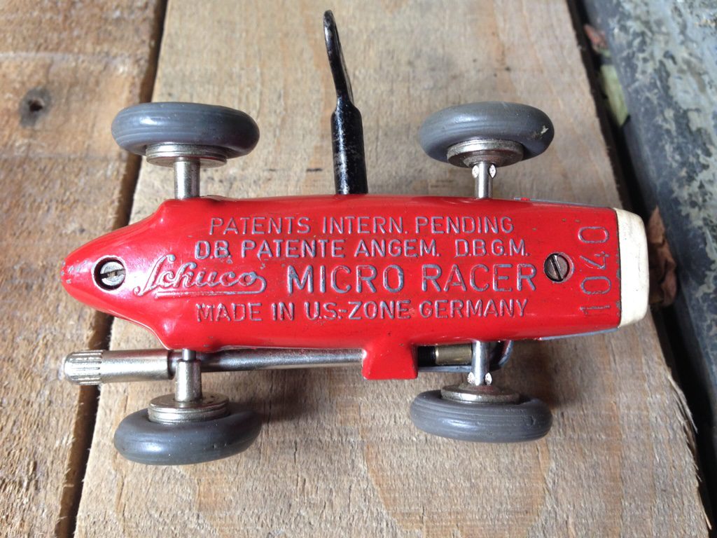 Schuco microracer 1040 red Germany 1960 - Vintage Man Stuff Schuco microracer 1040 red Germany 1960 - Vintage Man Stuff