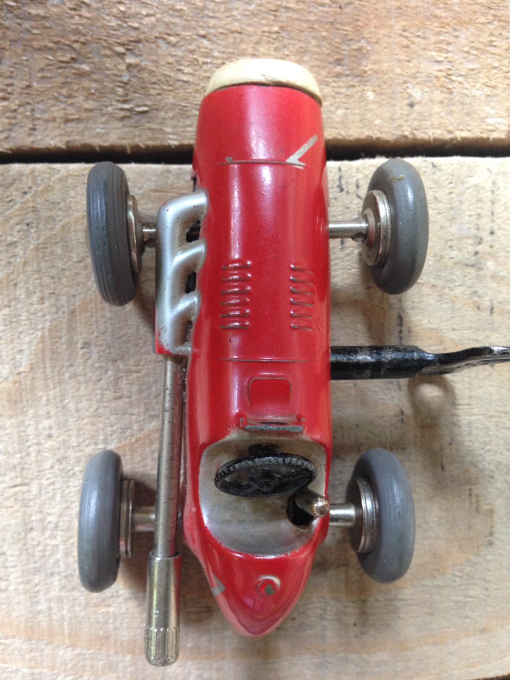 Schuco microracer 1040 red Germany 1960 - Vintage Man Stuff Schuco microracer 1040 red Germany 1960 - Vintage Man Stuff