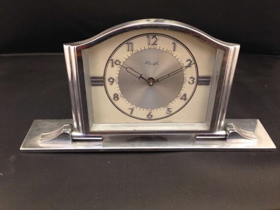 Desk alarm clock germany 1950's - Vintage Man Stuff
