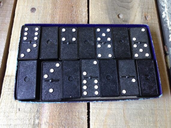 Domino game England 1960 in box England - Image 5