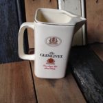 Glenlivet whisky water can 1980 Scotland