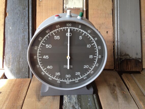 Helmut Sinn stop clock mechanical timer 1970 Germany - Image 10