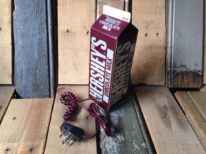 Chocolate milk box phone Hersheys 1980 USA