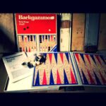 Backgammon game Germany 1974