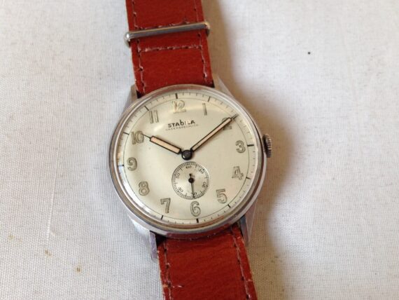Stabila handwind 1940 watch Germany - Image 2