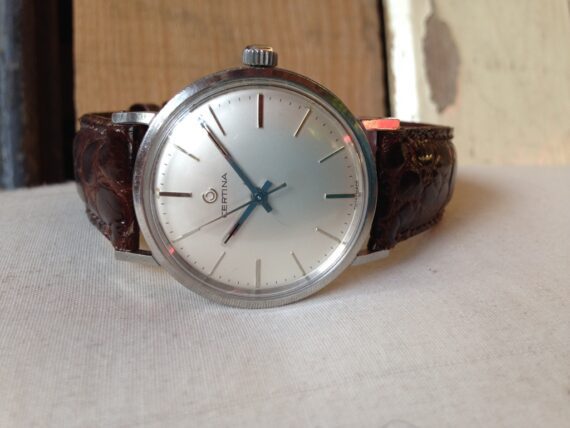 Certina hanwind steel 1960 Switzerland - Image 2