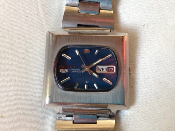 Seiko blue automatic steel 1970 Japan - Image 2