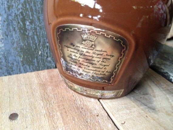 Chivas brothers Royal Salute whisky bottle 1980 Scotland - Image 5