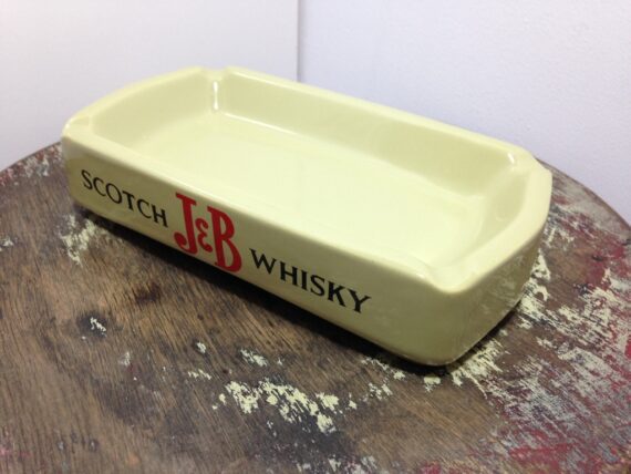 J and B green Large ashtray England 1970 Wade PDM - Image 2