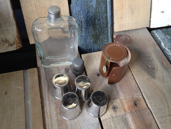 Travel booze set 1960 Germany - Image 4