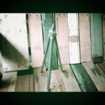 Camera tripod 1960 steel and tin