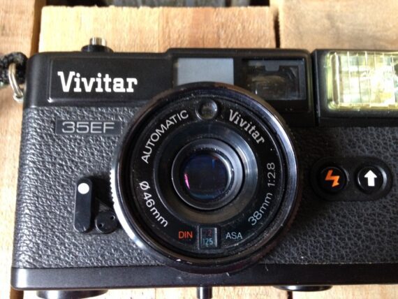 Vivitar 35EF camera black 1970 Japan - Image 7