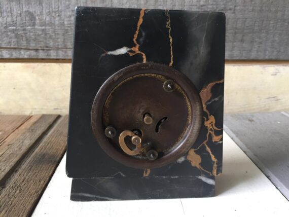 Marble desk clock by Kienzle Germany 1950 - Image 4