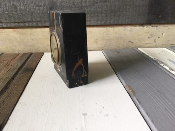 Marble desk clock by Kienzle Germany 1950 - Image 2