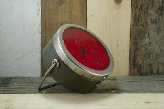 Damion flashlight round KL Army green 1970 - Image 7