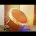 Damion flashlight round KL Army green 1970