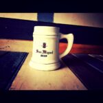 San Miguel Beer Mug stoneware 0,5 liter Philippines