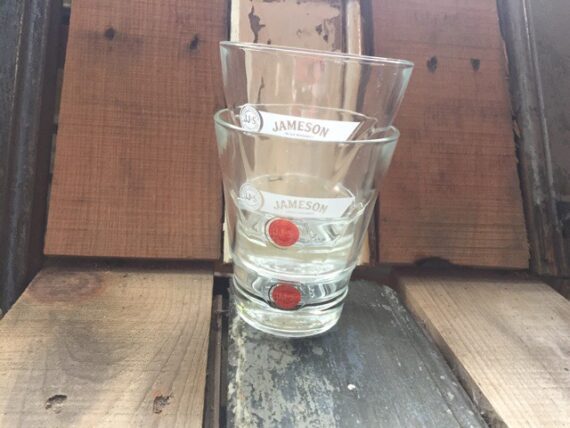 Set of 2 Jameson Whiskey glasses 1990 Ireland - Image 4