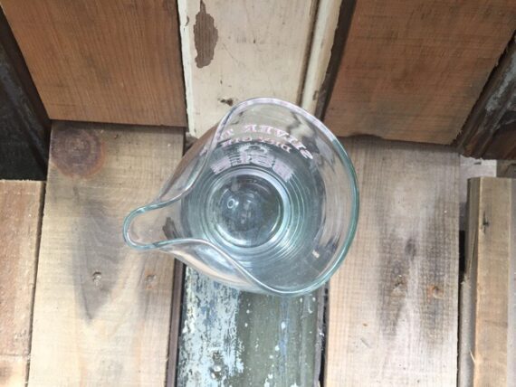 Bols silver top dry gin glass pitcher Netherlands 1970 - Image 3