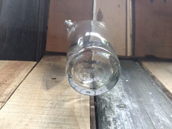 Bols silver top dry gin glass pitcher Netherlands 1970 - Image 2