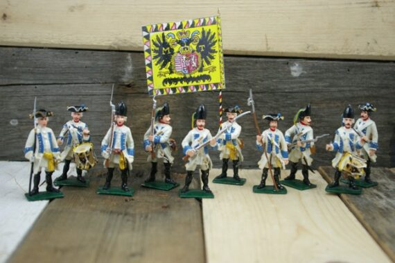 Peipp 10x Model soldiers 54mm Germany 1980 - Image 2