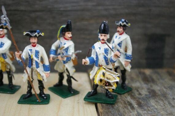 Peipp 10x Model soldiers 54mm Germany 1980 - Image 4