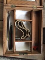 Shaving box with Straight razors and strops 1920 Holland - Image 8