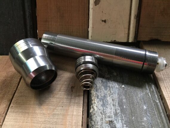 Ranex Hema all steel flashlight 1980 Holland - Image 6