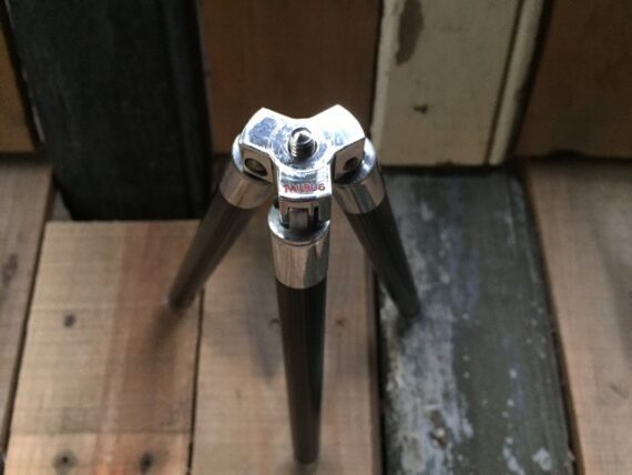 Taurus vintage camera tripod in box Germany 1960 - Image 7