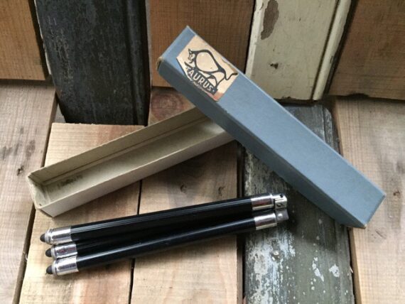 Taurus vintage camera tripod in box Germany 1960 - Image 3