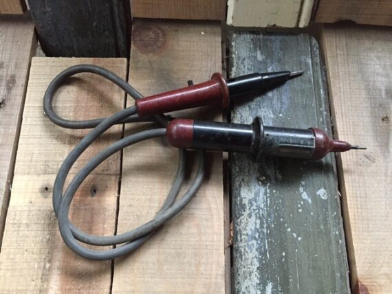 Duspol BTB voltage tester bakelite man tool 1950 Germany - Image 3
