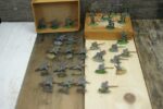 Kieler group of toy soldiers 30mm flats Germany 1940 box - Image 3