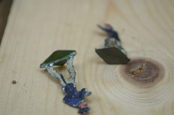 Wollner group of toy soldiers 25mm flats Austria 1910 - Image 5