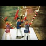 Haffner toy Model soldiers 47mm semi flat Germany 1980