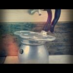 Nova Express IRMEL small moka pot 2 cup Italy 1960