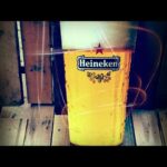 Heineken cardboard display 1990 Holland