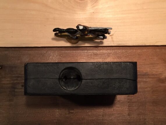 Prince August mould Indian on horse gun 40mm 1970 Germany - Image 3