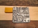 Meisterzinn mold 1006 large pulling horse rider 40mm Germany 1970 - Image 5
