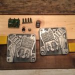 Meisterzinn mould 1009 large 40mm battlefield accessories Germany 1970