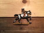 Prince August mould Indian on horse gun 40mm 1970 Germany - Image 2