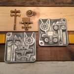 Meisterzinn mold 1007 Large gun carriage Germany 1970