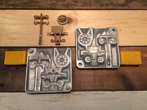 Meisterzinn mold 1007 Large gun carriage Germany 1970 - Image 7