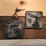 Prince August mold Indian standing firing gun 1970 Germany