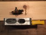Meisterzinn mold 1006 large pulling horse rider 40mm Germany 1970 - Image 2