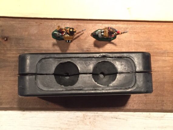 Zinnbrigade 8 double mould 35mm 2 soldiers Germany 1980 - Image 3