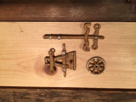 Meisterzinn mold 1007 Large gun carriage Germany 1970 - Image 3