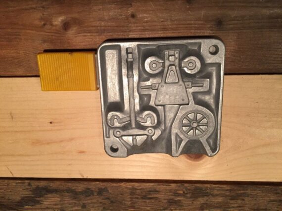 Meisterzinn mold 1007 Large gun carriage Germany 1970 - Image 6