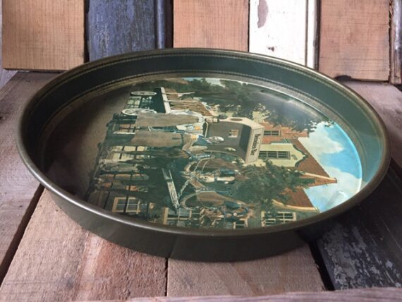 Heineken serving waiter tray tin beer 1970 Holland - Image 4