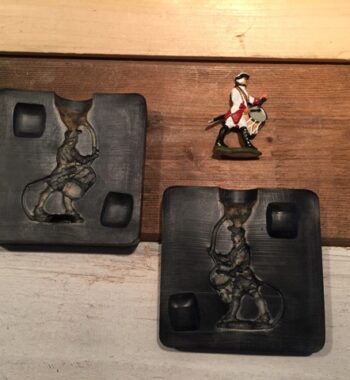 Prince August 22 mould drummer soldier 40mm 1970 Germany