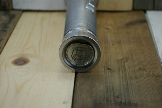 Sea-Gull tin chromium plated flashlight 1960 China